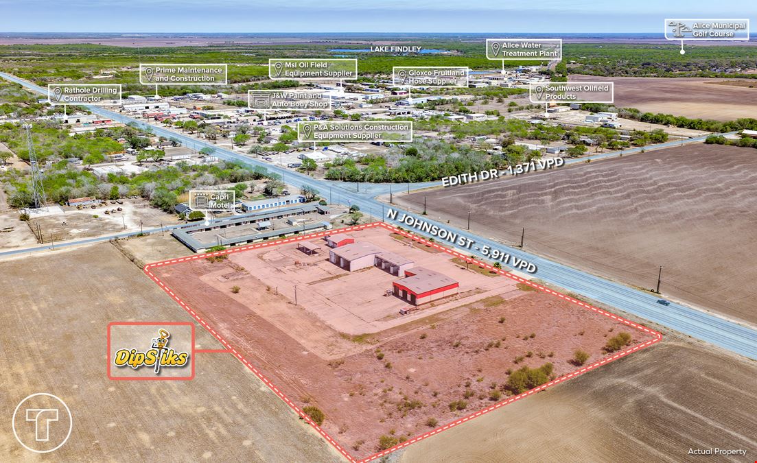Oil Change/Truck Stop & 7 Acres