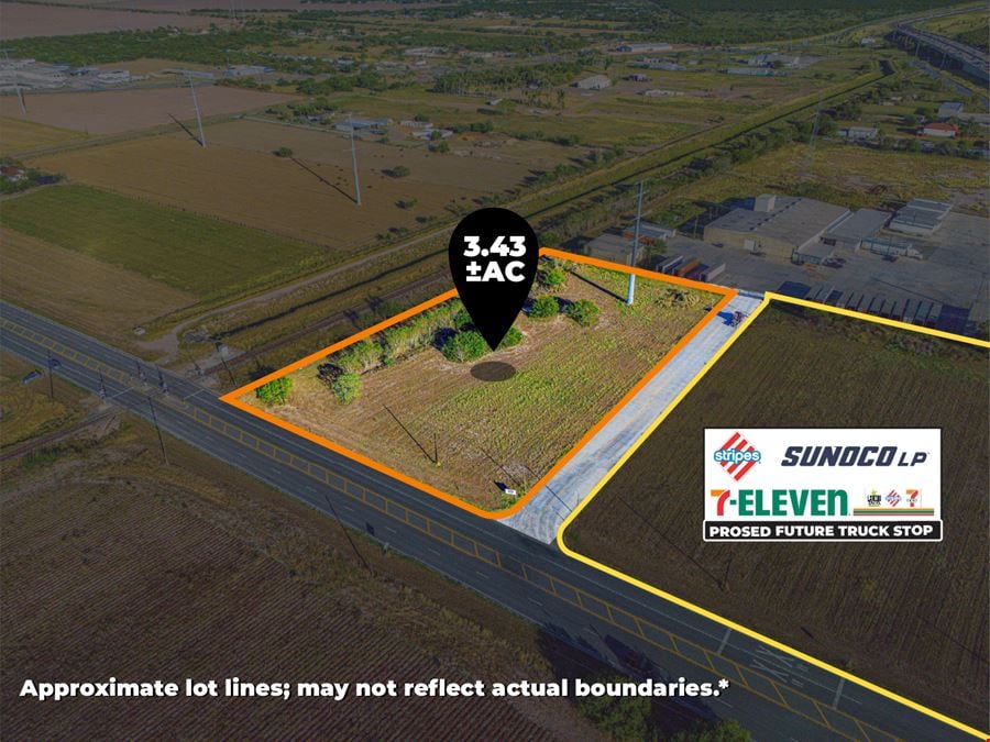 3.43± AC Pad Site | Zoned Light-Industrial | San, Benito, TX