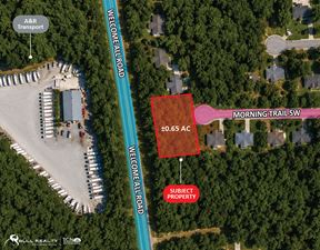 Wooded Residential Site | ±0.65 AC | South Fulton