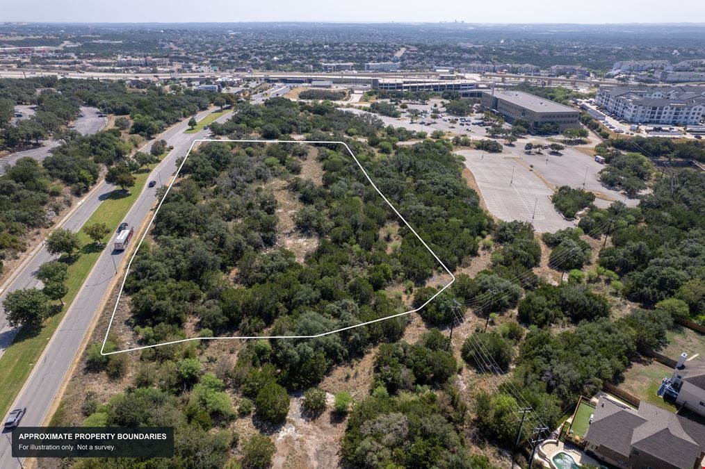 3.75 AC Development Site on Stone Oak Pkwy, Zoned C-3