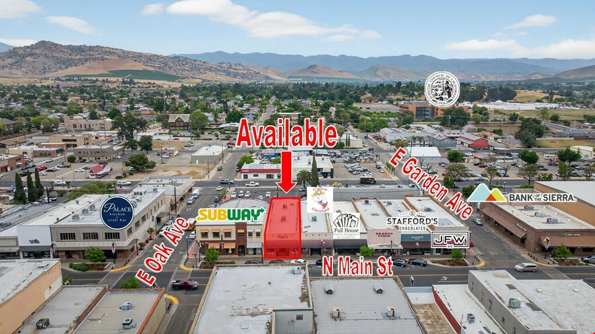 Prime Office Space on Main St in Porterville, CA