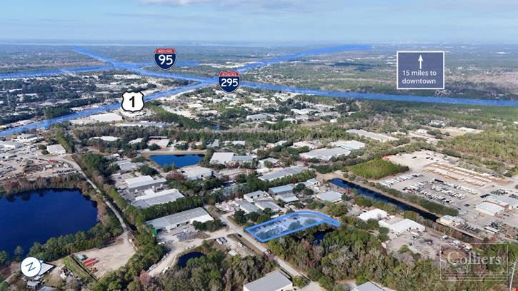9,061± SF Warehouse on 1.30± AC Available for Lease