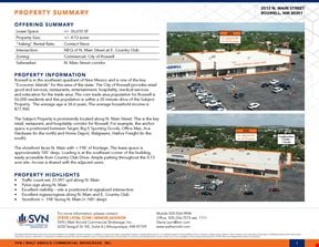 Anchor building for lease - 36,610+-sf in Roswell, NM