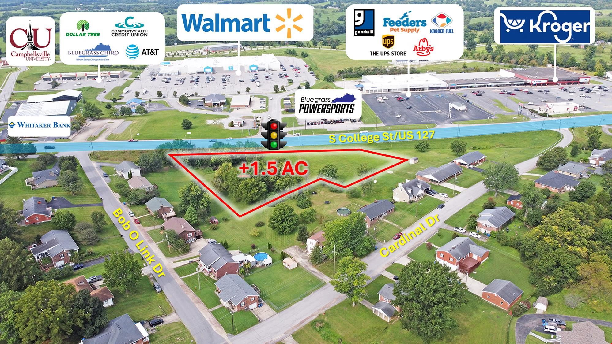 +/-1.5 AC Commercial Lot