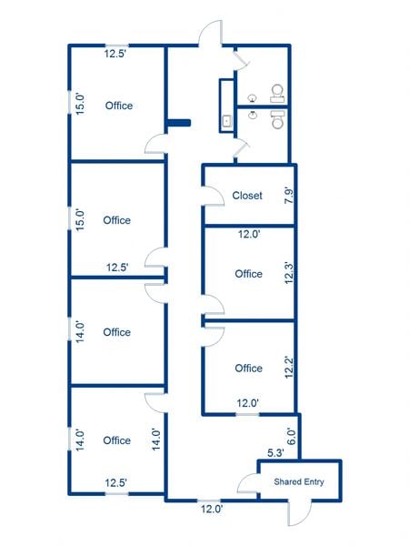 Preview of Office space for Rent at 4213 85th St