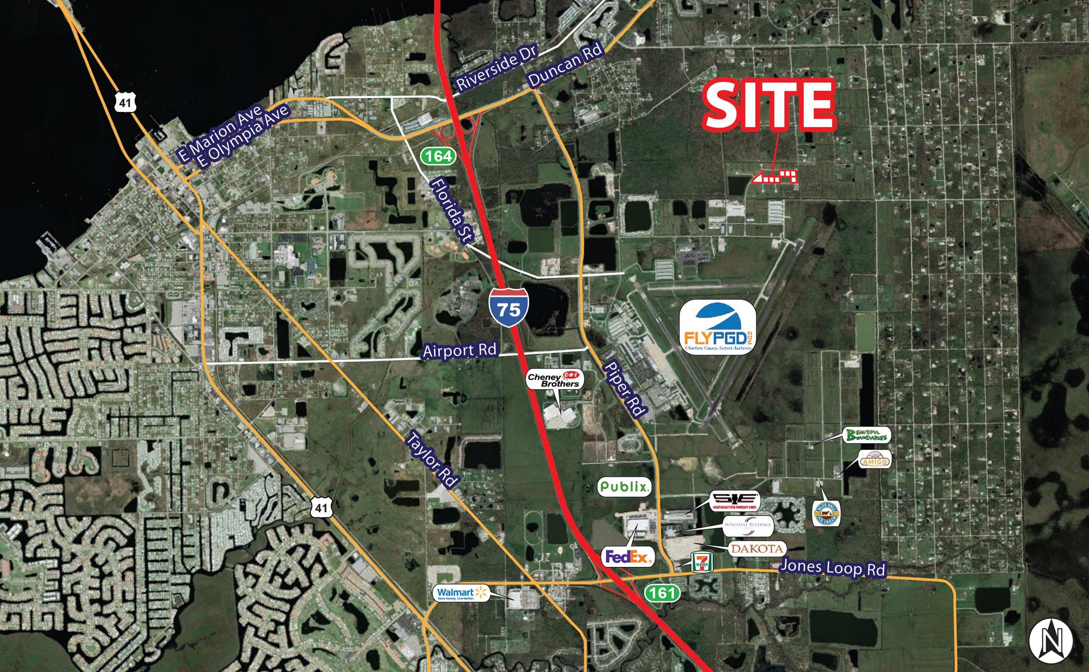 8 Industrial Lots Totaling 11.06 AC