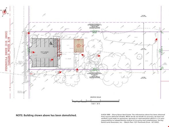 Preview of VacantLand space for Rent at 1321 Peninsula Drive