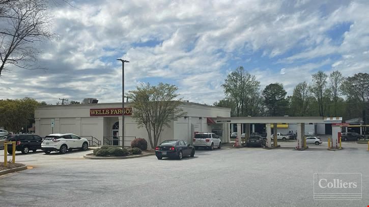 For Sale I Former Bank Building with Drive-thru lanes in Mauldin, SC