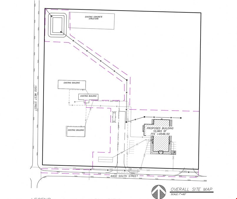 10 acre Industrial + 11,000 ± sf Building planned