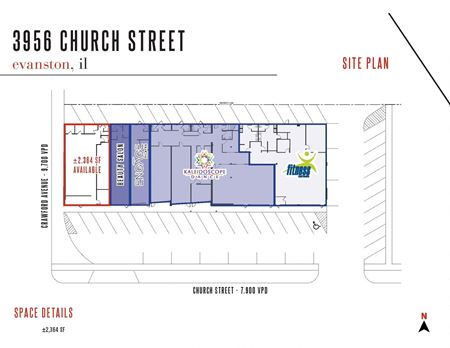 Preview of Retail space for Rent at 3956 Church Street