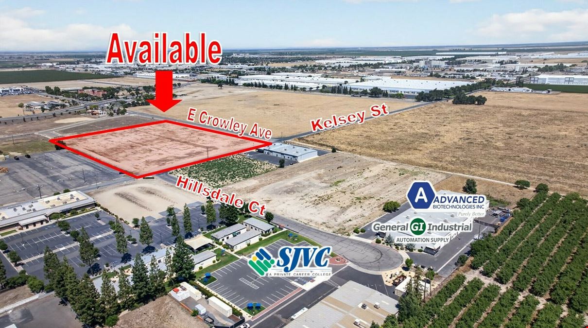 ±7.97 AC of Industrial Development Land off CA-198