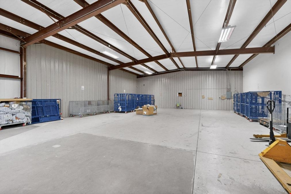 RARE WAREHOUSE WITH GATED & PAVED YARD