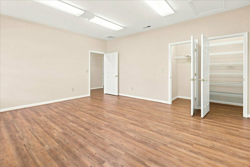 UPDATED PROFESSIONAL OFFICE SUITE IN THE HEART OF FISHERSVILLE