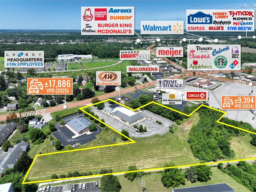REIT SALE | Former Medical Office | 16K VPD | 15,804 SF | 6.3 Acres | Detroit CSA
