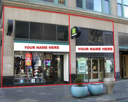 Preview of Retail space for Rent at 716 & 718 16th St.