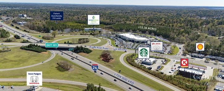 ±12.38 Acres fronting Columbiana Drive near I-26 | Irmo, SC