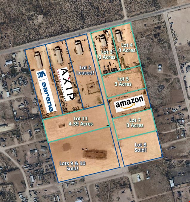Odessa West Industrial Park - 3-4.39 AC Lots