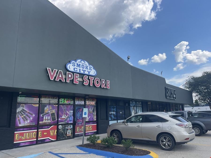 Hard Corner Shopping Center on Jones Creek Rd. for Lease
