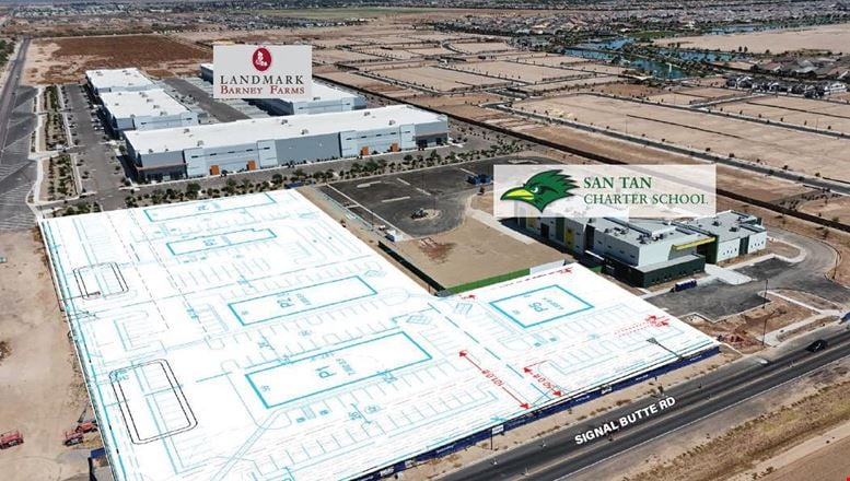 Preview of VacantLand space for Rent at Signal Butte Rd & Germann Rd | SEC