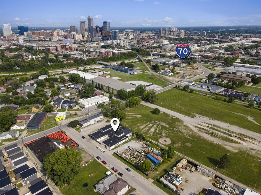 Rare Downtown Indianapolis Owner-User & Redevelopment Opportunity | 9,225 SF on 0.83 Acres