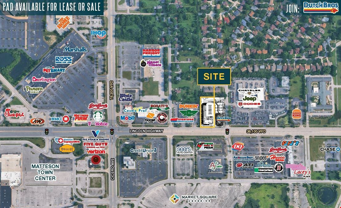 Matteson Outlot Opportunity