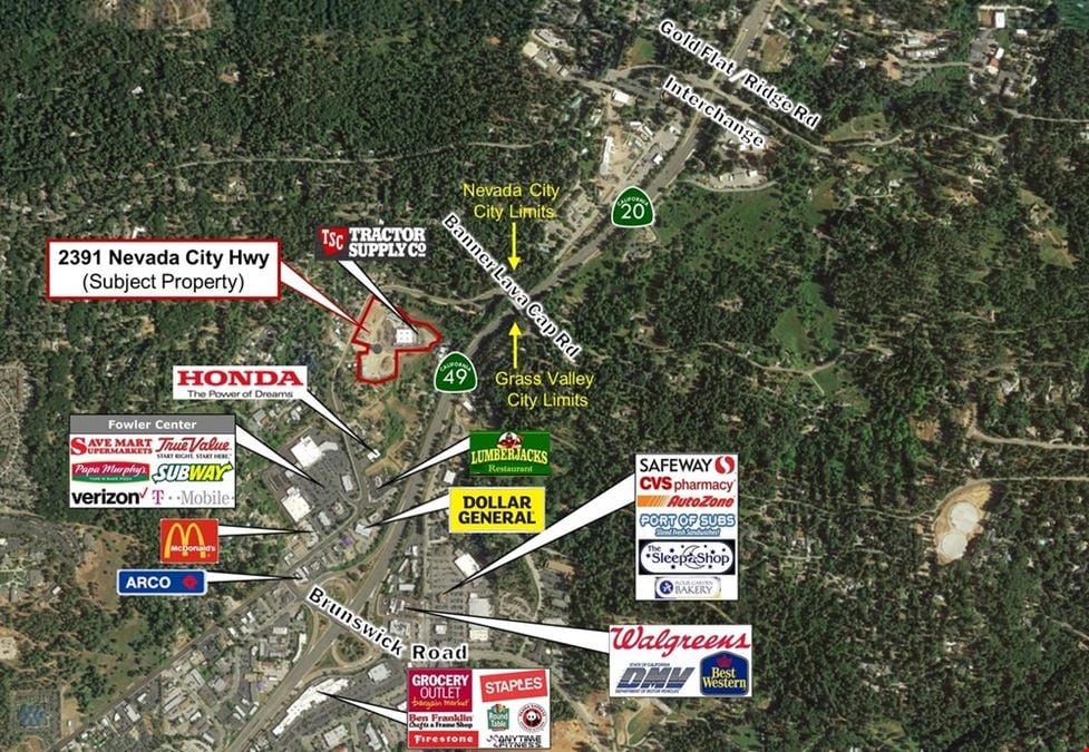 Yuba River Commercial Center Retail Pads & Lots