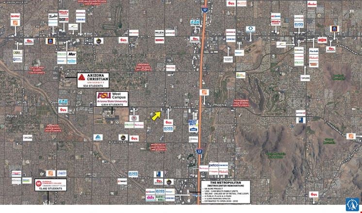 Preview of Retail space for Rent at 35th Ave & Thunderbird Rd | SWC
