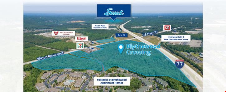 Blythewood Crossing: Retail Development Sites near Future Scout Motors Site | Blythewood, SC