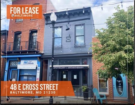 Preview of Retail space for Rent at 48 Cross St Baltimore