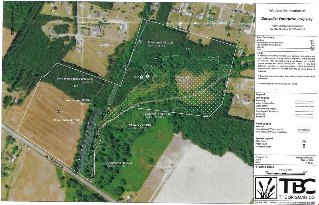 38.8 Acres Highway 9 Business W
