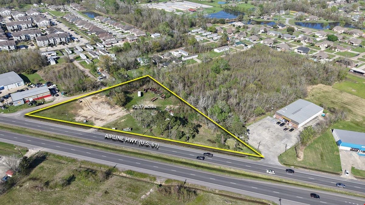 ±2.17 Acres  - 686' Airline Hwy. Frontage