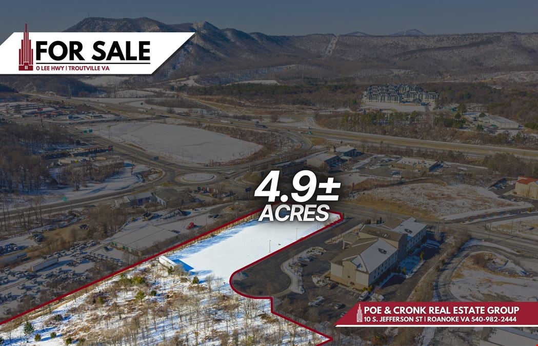 4.89 Pad Ready Acres on I 81 Exit 150