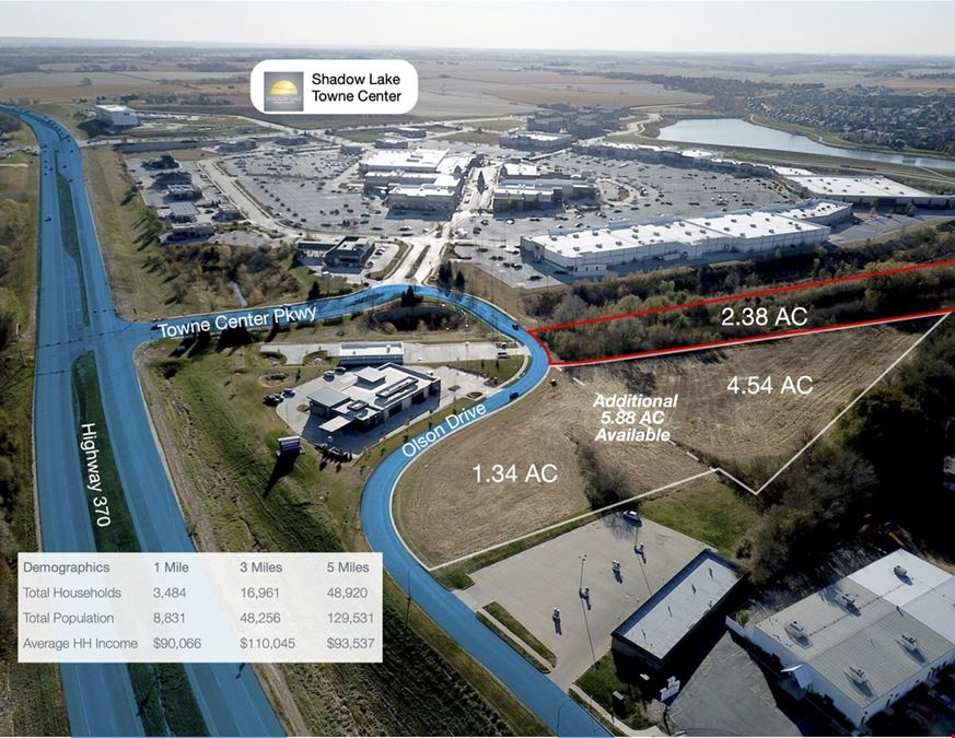 Land property in Papillion, NE