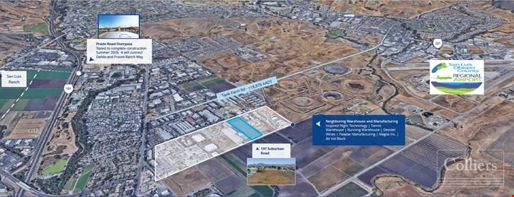 7.29 +/- Acres Manufacturing (M) Zoned Raw Land