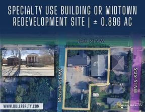 Specialty Use Building or Midtown Redevelopment Site | ±0.896 AC