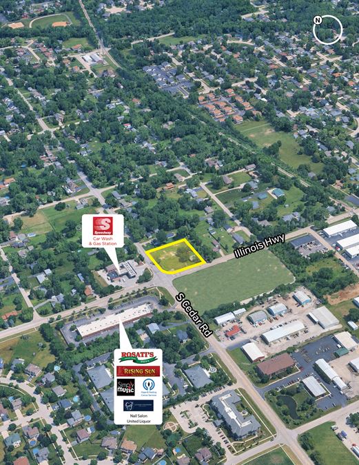 ±1.17 AC Development Site in Unincorporated Will County