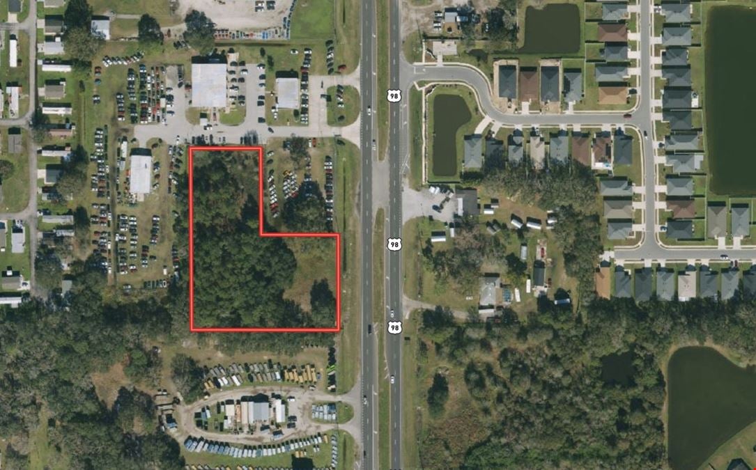 2.48 AC Commercial Site on US Hwy 98 N