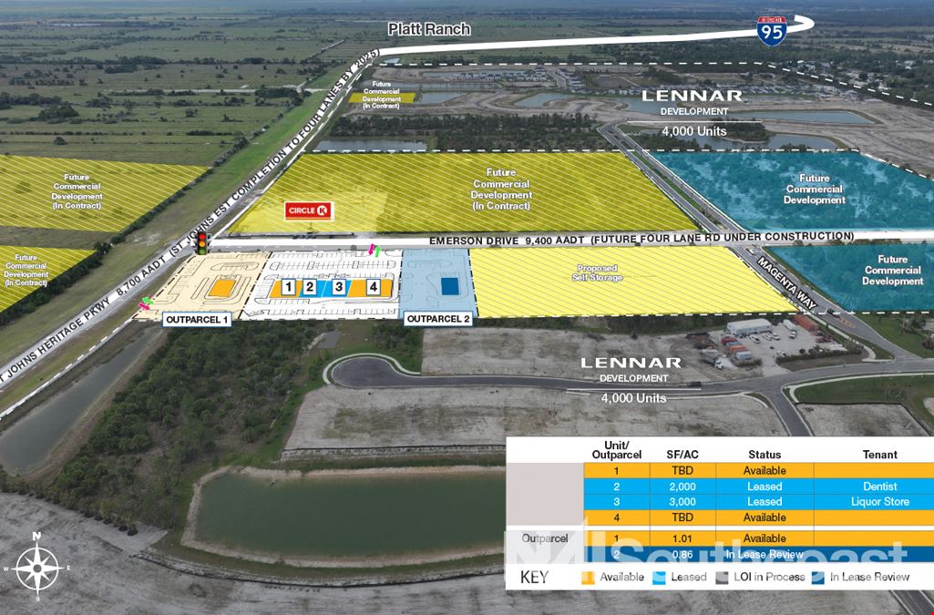 Shops at Palm Bay Retail Development