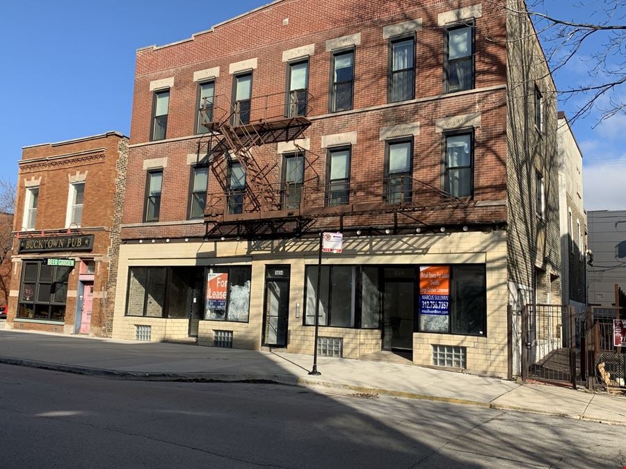 Bucktown Commercial Storefront Available