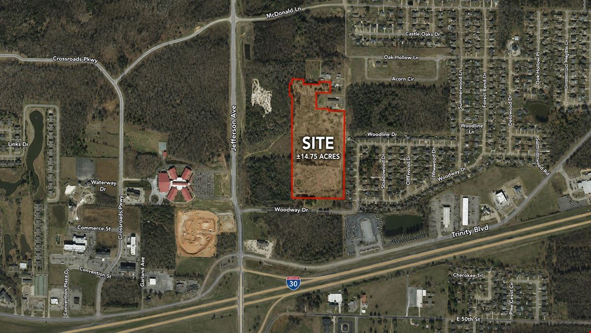 ±14.75 Acres | C-4 Land | Texarkana, AR