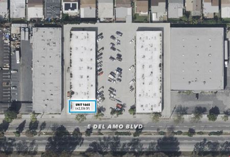 Preview of Industrial space for Rent at 1663-1677 E Del Amo Blvd