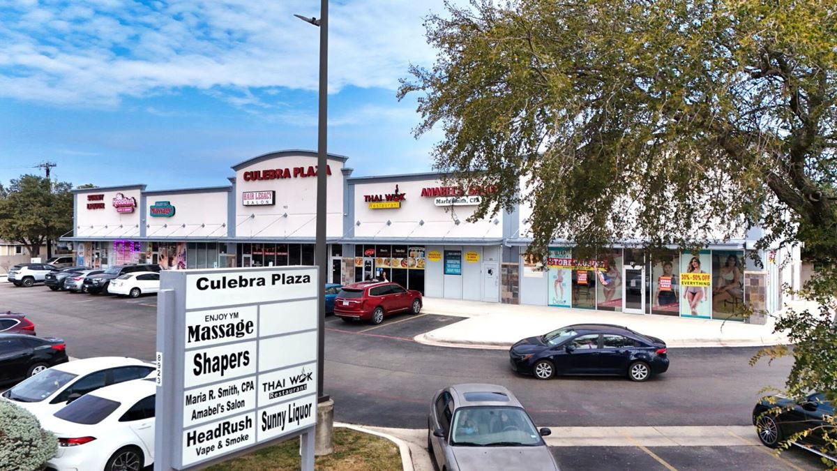 CULEBRA PLAZA RETAIL AT CULEBRA & WESTOVER HILLS BLVD