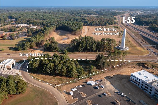 Preview of VacantLand space for Rent at  Colony Park Boulevard