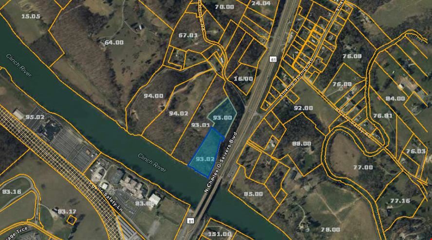 6+ Acre Clinch River Waterfront Residential Development Site Clinton TN