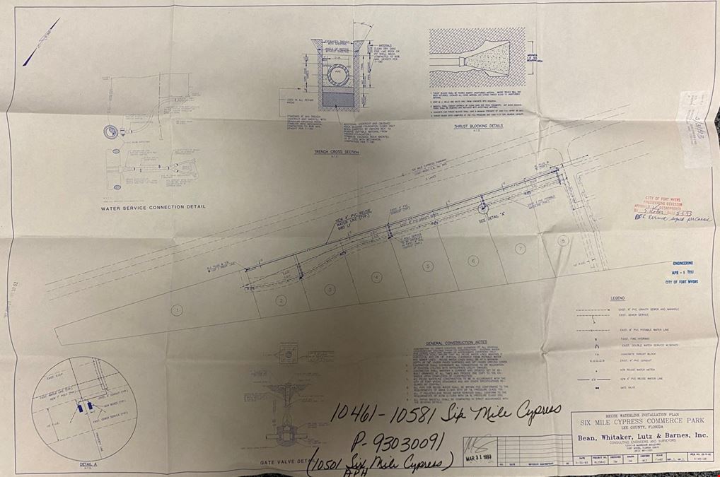 Desirable 3.82 acre Parcel on Ben C Pratt/Six Mile Cypress Parkway