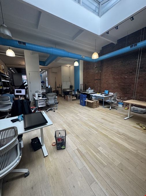 2,200 SF | 473 Grand Street | White Box Retail/Office with Glass Frontage for Lease
