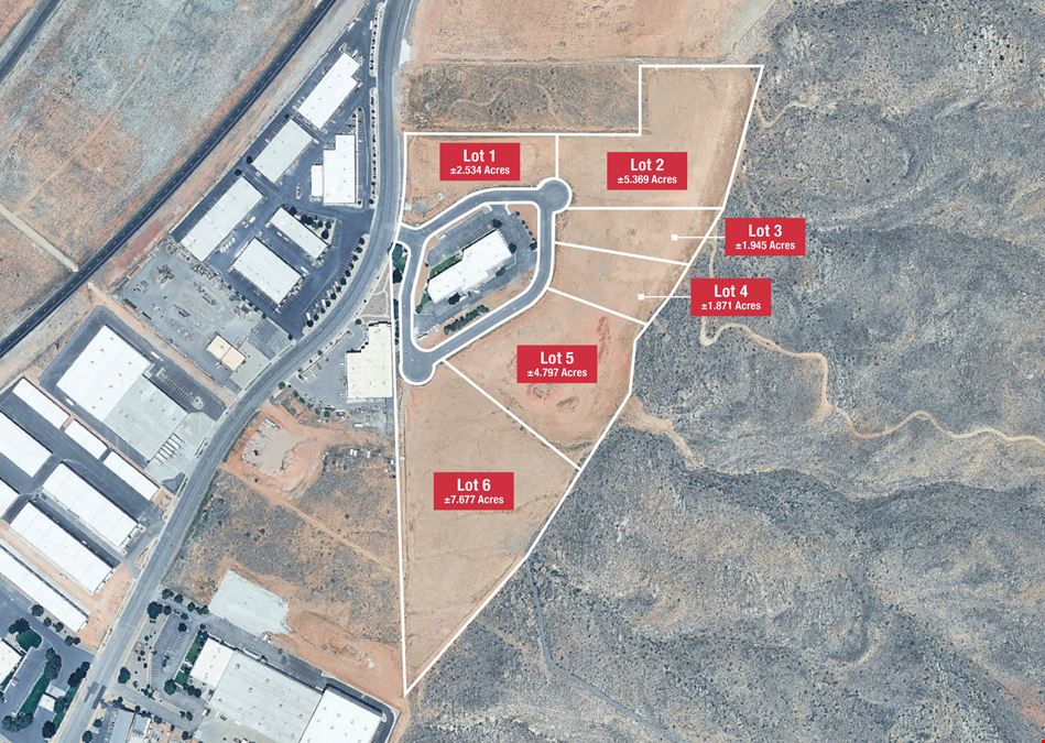 Freeway Visible Industrial Lots