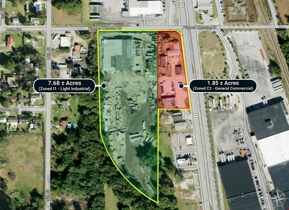 Dade City US 301 Commercial & Industrial 9.5 ± Acre Development Site