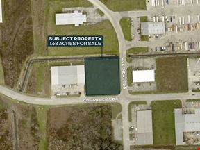 1.68 Acre Corner Lot in Westport Industrial Park near I-10