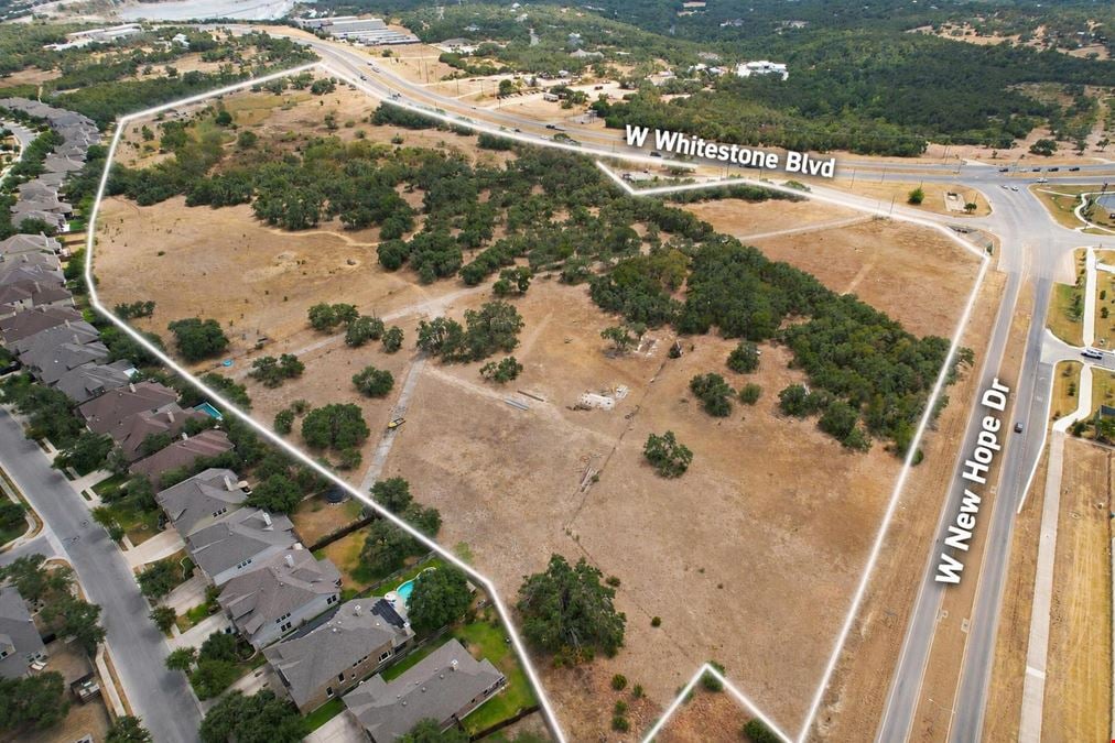 +/- 34 Acres Adjacent to High Traffic Lit Intersection | Cedar Park, TX